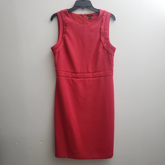 Ann Taylor Dresses & Skirts - Ann Taylor Sheath Dress 10 Pink Sleeveless